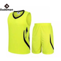 sublimation 4 colour print customize printed basketball shirts and shorts
